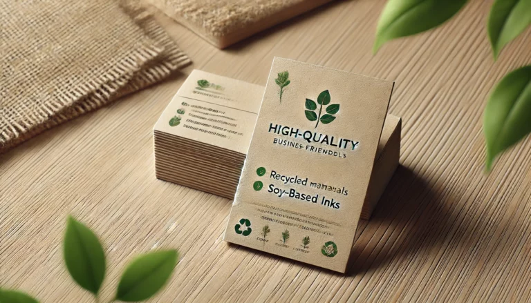 Eco-friendly business cards